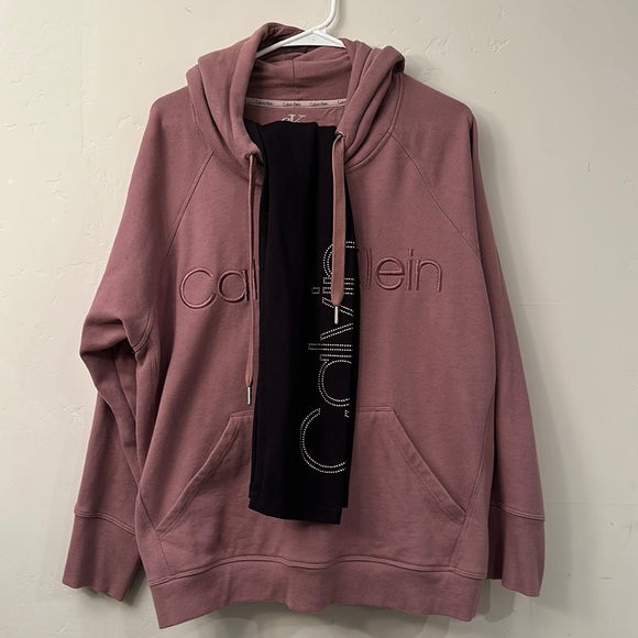 Pants - Calvin Klein hoodie/leggings